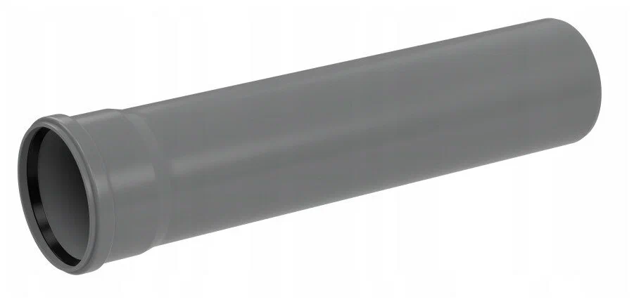картинка 67-1-008 Труба внутренняя канализация, серая, 110х2,2мм, 1,5м от базы строительно-отделочных материалов
